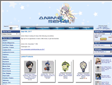 Tablet Screenshot of animesekai.com